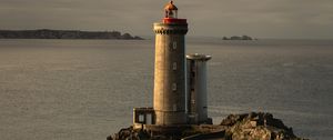 Preview wallpaper lighthouse, tower, rocks, ocean