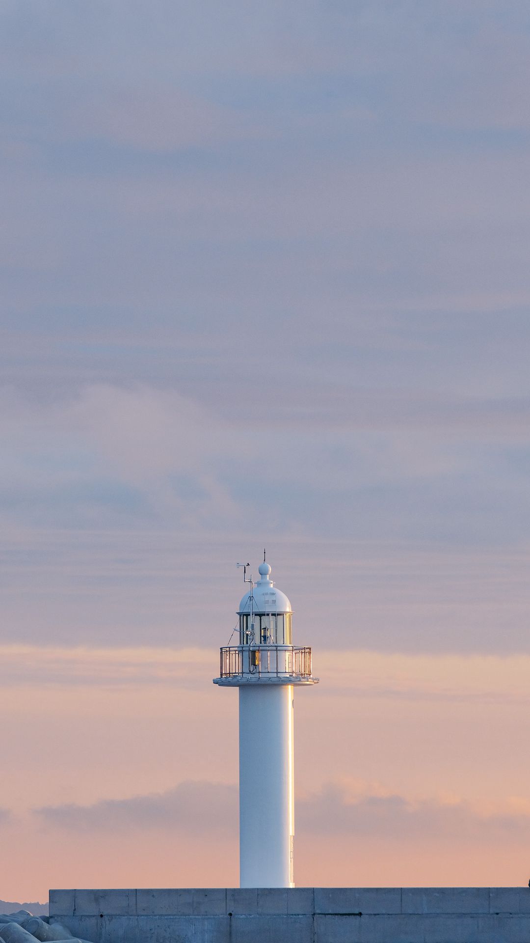 1080x1920 Wallpaper lighthouse, tower, white, minimalism