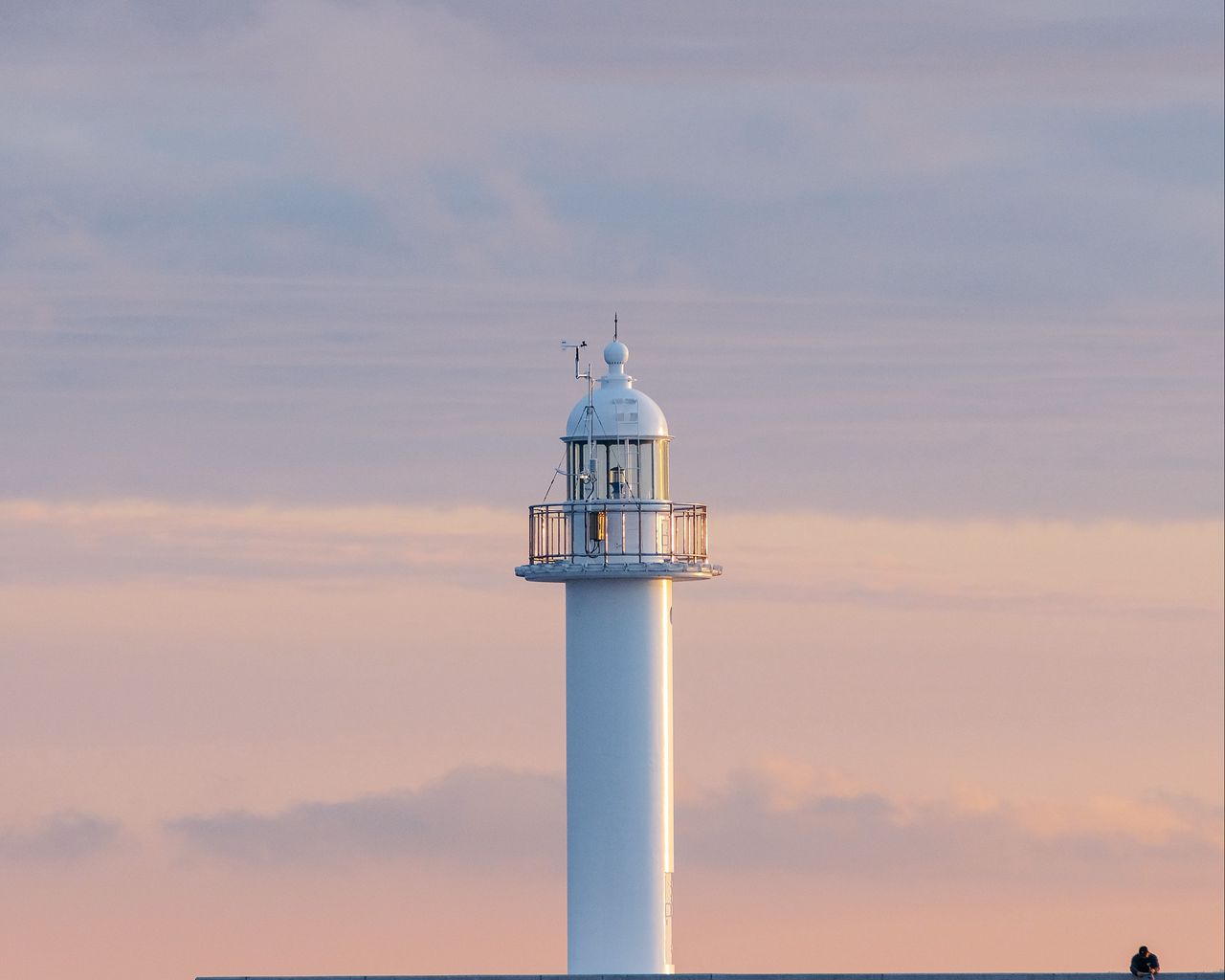 1280x1024 Wallpaper lighthouse, tower, white, minimalism