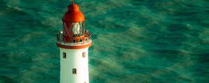Preview wallpaper lighthouse, water, building, architecture, sea