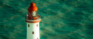 Preview wallpaper lighthouse, water, building, architecture, sea