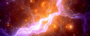 Preview wallpaper lightning, flash, sparks, glare, bright