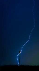 Preview wallpaper lightning, thunderstorm, night, nature