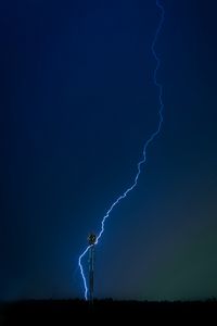 Preview wallpaper lightning, thunderstorm, night, nature