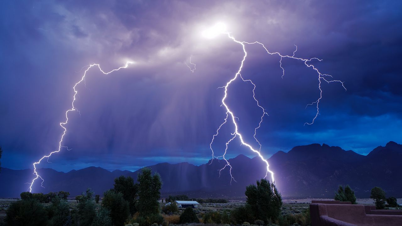 Wallpaper lightning, thunderstorm, sky, nature