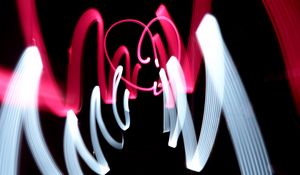 Preview wallpaper lightpainting, lines, light
