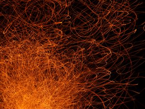 Preview wallpaper lights, freezelight, glow, long exposure, dark