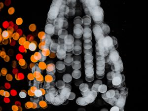 Preview wallpaper lights, glare, bokeh, circles, blur