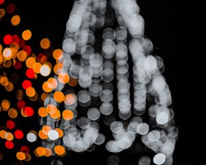 Preview wallpaper lights, glare, bokeh, circles, blur