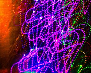 Preview wallpaper lights, glow, freezelight, bright