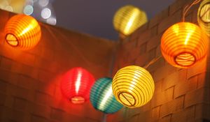 Preview wallpaper lights, light, blur