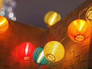 Preview wallpaper lights, light, blur