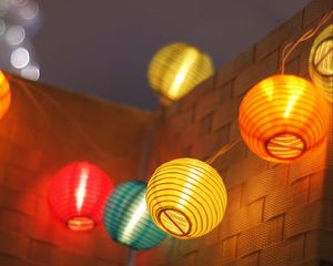 Preview wallpaper lights, light, blur