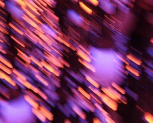 Preview wallpaper lights, movement, long exposure, abstraction
