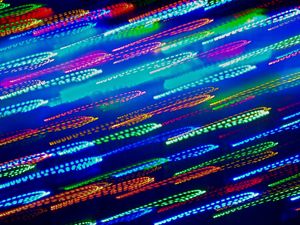 Preview wallpaper lights, neon, long exposure, colorful, abstraction