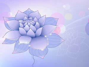 Preview wallpaper lilac, flower, design