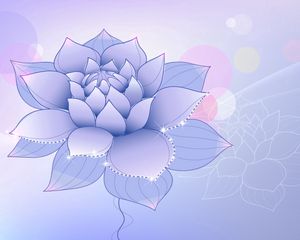 Preview wallpaper lilac, flower, design