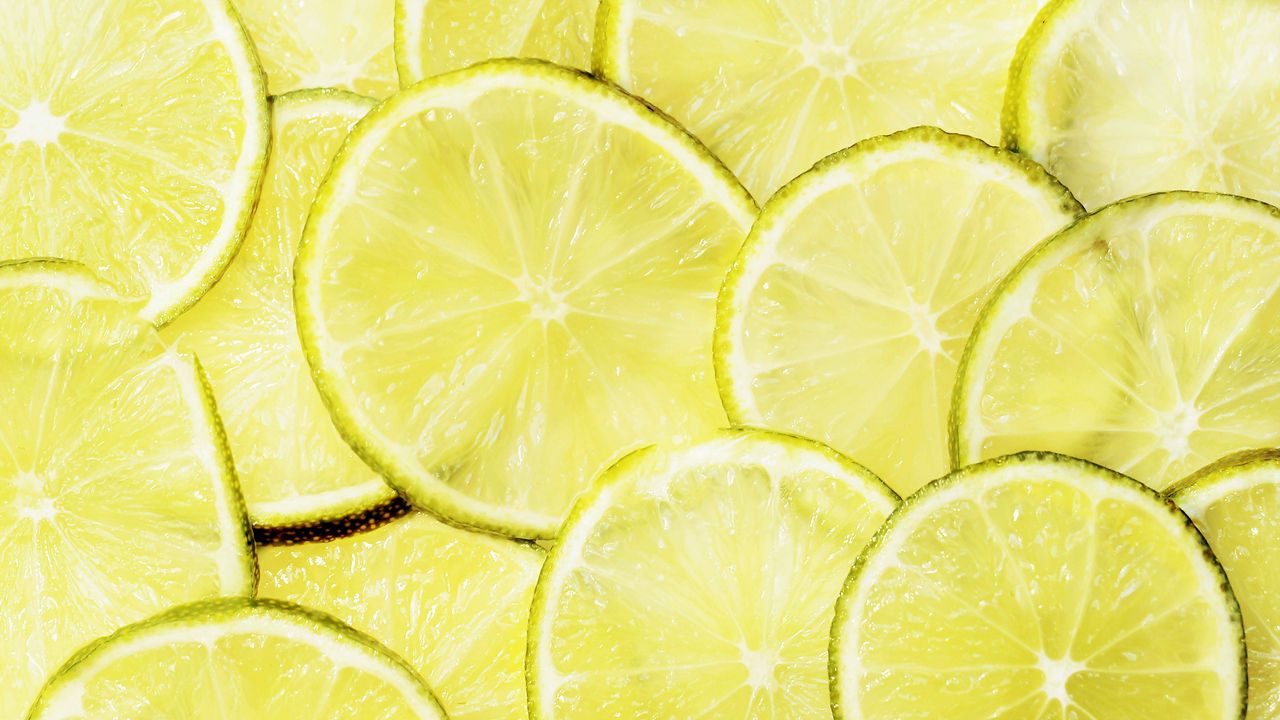 Wallpaper lime, citrus, juicy