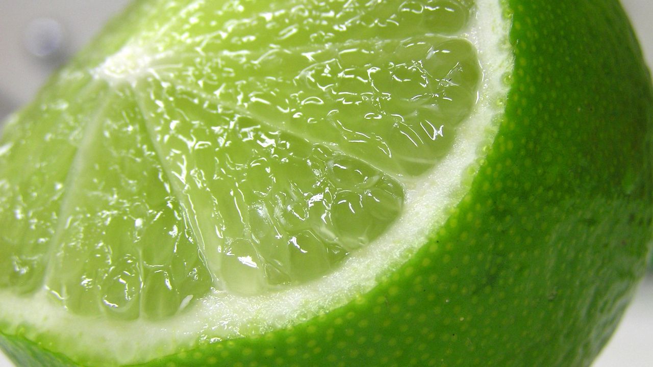 Wallpaper lime, citrus, juicy