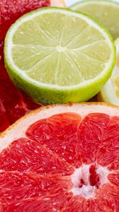 Preview wallpaper lime, grapefruit, citrus, fruit