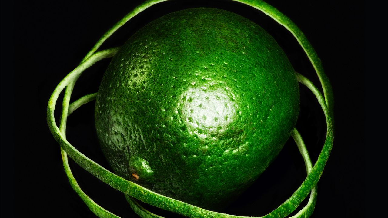 Wallpaper lime, lanes, macro, fruit, green, citrus