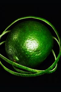 Preview wallpaper lime, lanes, macro, fruit, green, citrus