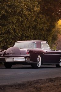 Preview wallpaper lincoln, continental, mark ii, 1956, rear view