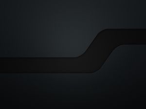 Preview wallpaper line, background, black, bending