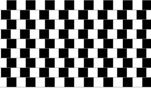 Preview wallpaper line, black, white, motion, optical illusion