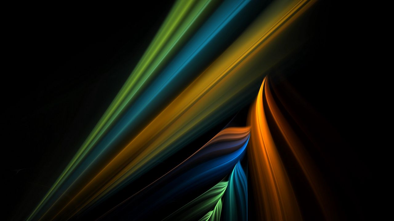 Wallpaper line, colorful, shape, light, shadow