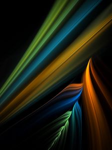 Preview wallpaper line, colorful, shape, light, shadow