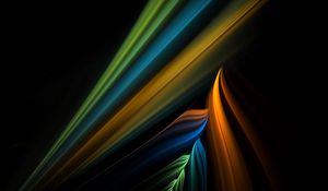 Preview wallpaper line, colorful, shape, light, shadow