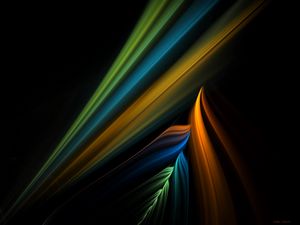 Preview wallpaper line, colorful, shape, light, shadow