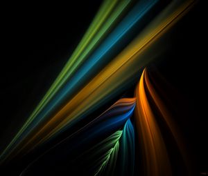 Preview wallpaper line, colorful, shape, light, shadow