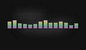 Preview wallpaper line, equalizer, multi-colored