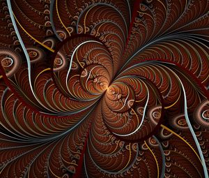 Preview wallpaper line, fractal, background