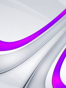 Preview wallpaper line, gray, purple, white