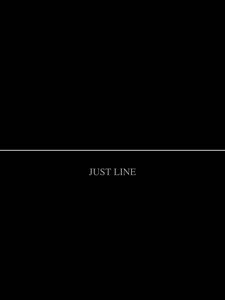 Preview wallpaper line, inscription, simple, just, minimalism