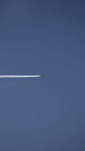 Preview wallpaper line, plane, height, sky, trace