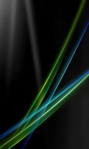 Preview wallpaper line, shadow, black, green, rays