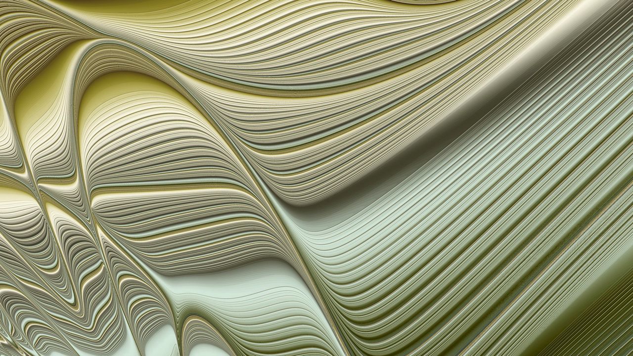 Wallpaper line, wave, volume, abstraction, texture