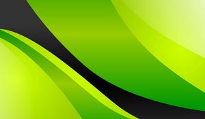 Preview wallpaper line, wavy, shape, green, bright