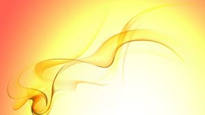 Preview wallpaper line, wavy, yellow, smoke