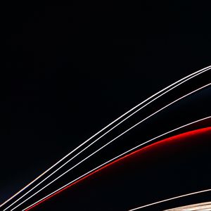 Preview wallpaper lines, abstract, wavy, dark background