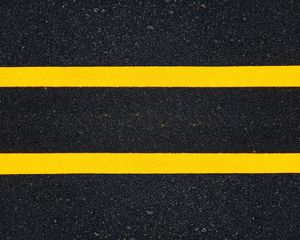 Preview wallpaper lines, asphalt, marking, stripes, yellow, texture