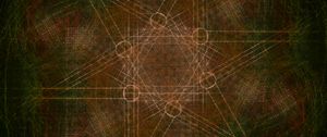 Preview wallpaper lines, circles, rhombuses, abstraction