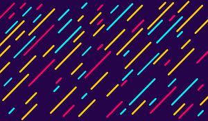 Preview wallpaper lines, colorful, oblique, patterns, texture