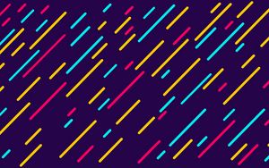 Preview wallpaper lines, colorful, oblique, patterns, texture