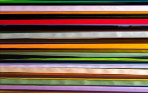 Preview wallpaper lines, colorful, ribbons, stripes, iridescent, bright