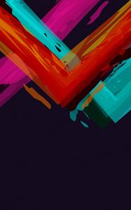 Preview wallpaper lines, colorful, stripes, pink, red, blue
